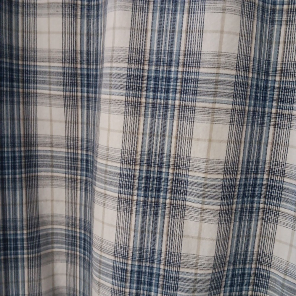 J. Ferrar‎ Shirt Men 2XL Tall Blue Short Sleeve Button Up Cotton - Picture 3 of 13